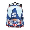 thumbnail image 2 of Disketp Cute Gnomes in USA Mochila Escolar de Gran Capacidad y Peso Ligero, Mochila de Viaje Ideal para Escuela, Trabajo y Uso Diario, Cómoda y con Estilo, 2 of 8