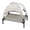 Gray, variant on Elevated Pet Bed With Removable Sun Canopys,Elevated Portable Dog Cot Pet Bed,Cooling Elevated Dog Cot Bed,25.98x25.59x17.71in,Indoor & Outdoor Use, Durable, Cooling