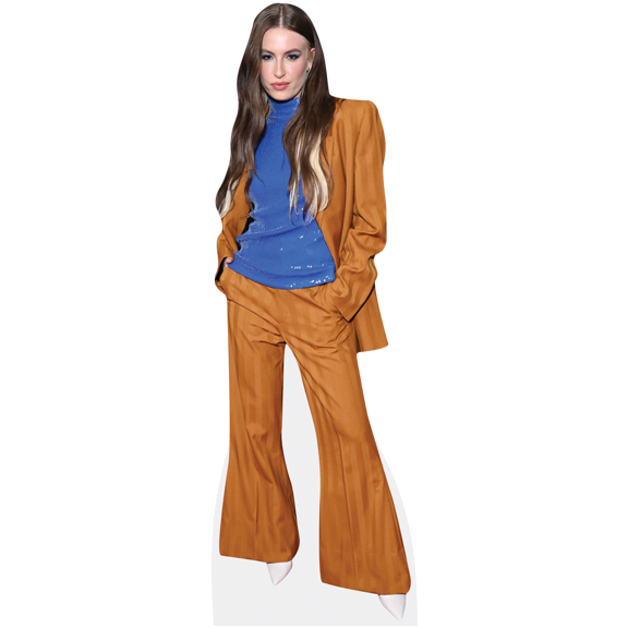 Cari Elise Fletcher (Brown Suit) Lifesize Cardboard Cutout Standee