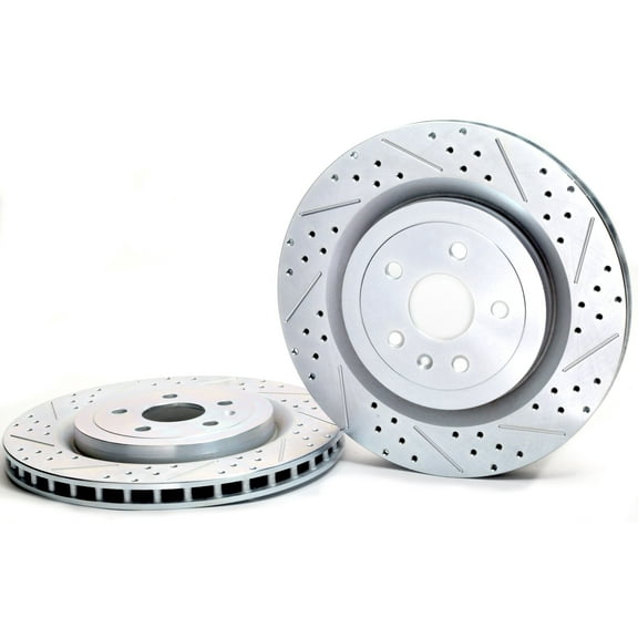 Baer 55163-020 DecelaRotor OE Replacement Brake Rotors Fits select: 2010-2012 CHEVROLET CAMARO, 2009-2011 CADILLAC CTS