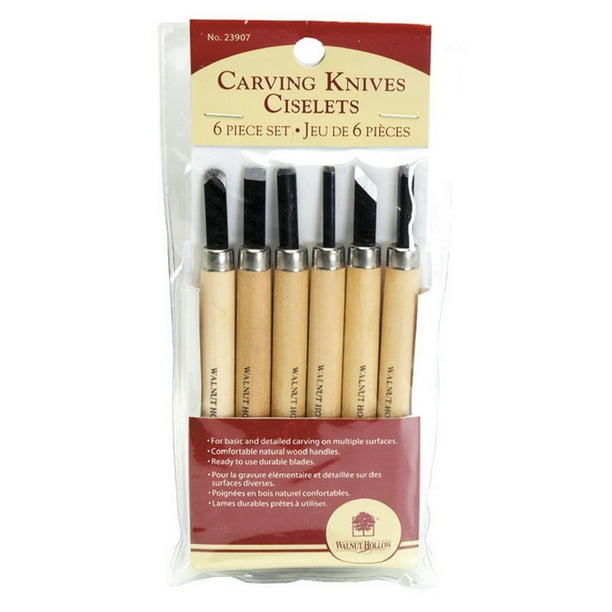 Walnut Hollow Carving Knife Set 6pcs