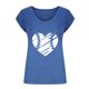 thumbnail image 4 of Camisetas sin mangas con cuello en V de verano para mujer, camisetas de manga corta con estampado de amor Retro OAVQHLG3B Store  lin121212, 4 of 5