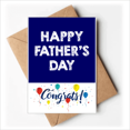 thumbnail image 1 of Amor de padre feliz dia papa Sobre de la Carta de felicitación de la tarjeta de matrimonio, 1 of 4