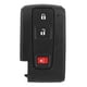 thumbnail image 1 of Funda para llave de coche Jadeshay 3 botones Negro, 1 of 8