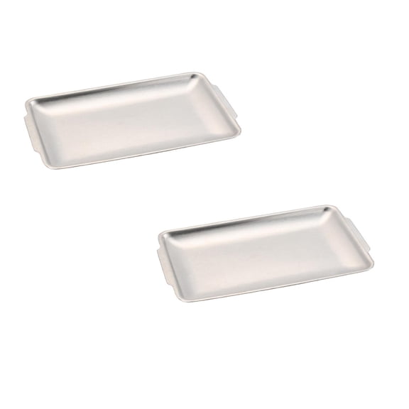 Clearance Baking trays & trays under $8 Baking Sheet Stainless Steel Cookie Sheet Toaster Oven Tray Pan Rectangle Superior Mirror Finish & Easy Clean Dishwasher