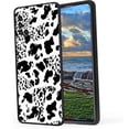 thumbnail image 1 of Compatible with Samsung Galaxy A71 4G Phone Case, Cow-Print-Abstract-Art-Black-White-Pink-Cute49 Case Men Women, Flexible Silicone Shockproof Case for Samsung Galaxy A71 4G, 1 of 1