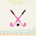 thumbnail image 4 of Inktastic Field Hockey Sticks Girls Baby Dress, 4 of 5