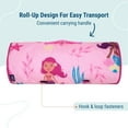 thumbnail image 3 of Wildkin Day2Day Nap Mat for Toddler Boys and Girls, Daycare and Preschool, Roll-up Design (Groovy Mermaids Pink), 3 of 9