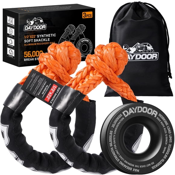 Kit de recuperación Daydoor Soft Shackle de 56 000 libras, 1,3 x 56 cm
