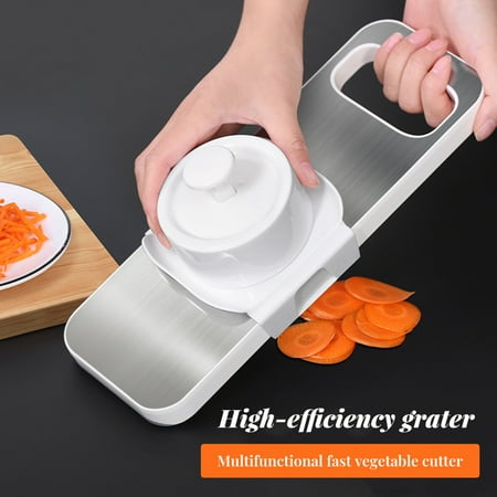 

Multifunctional Vegetables Cutting Tool Handheld Cutter with Protective Cover for Home Kitchen Cooking