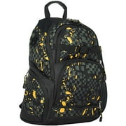 Shiny Camo-Print Skate Backpack