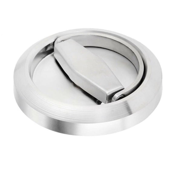 304 Stainless Steel Invisible Door Handles Fire Proof Door Round Cabinet Handle