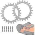 thumbnail image 1 of Pointes de Roue de Tondeuse en Acier Inoxydable de Remplacement pour Worx Landroid S/M, 1 of 5