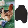 thumbnail image 5 of KAIYANG Delantal de tela de alta calidad para gallinas y pollos, chaqueta doble, color caqui y negro, protector de plumas para mascotas, 5 of 5