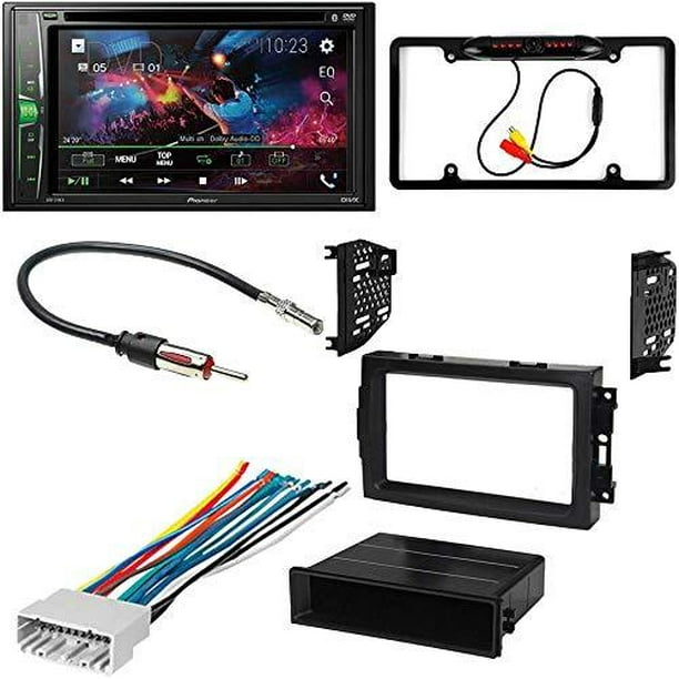 Onderdrukking R Logisch KIT4702 Bundle for 2007-2008 Dodge Caliber W/ Pioneer Double DIN Car Stereo  with Bluetooth/Backup Camera/Installation Kit/in-Dash DVD/CD AM/FM 6.2"  WVGA Touchscreen Digital Media Receiver - Walmart.com
