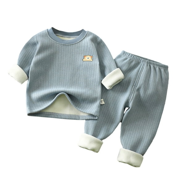 CUZIBR Boys Long Sleeve Color Block Sweatshirt & Sweatpants Toddler Boy Fall Winter 2 Piece Outfits Trendy Dailywear For Child