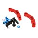 thumbnail image 5 of 2 piezas de soporte de varilla de empuje de caja de cambios, soporte de varilla de soporte, pieza de repuesto resistente para coche RC Rojo, 5 of 9
