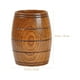 thumbnail image 3 of Vaso de madera con forma de barril de cerveza, vaso multiusos, vaso para beber, 175 ml, 3 of 7