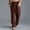 Coffee, variant on Mens Pants Relaxed Fit Breathable Outdoor Trousers Regular Fit Workout Comfort Waist Pants Summer Cool Clothing Rose Gold Size XL