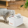 thumbnail image 4 of Cat Water Fountain, 4L Wireless Pet Fountain Stainless Steel  Automatic Water Dispenser Cat Water Fountains Indoors, 4 of 7