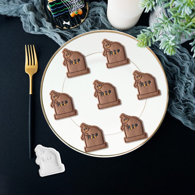 Xihbxyly Ofertas del día Ofertas relámpago Hoy Liquidación Prime Nuevos y lindos moldes para cocinar en Halloween, herramienta fácil de colorear para hornear