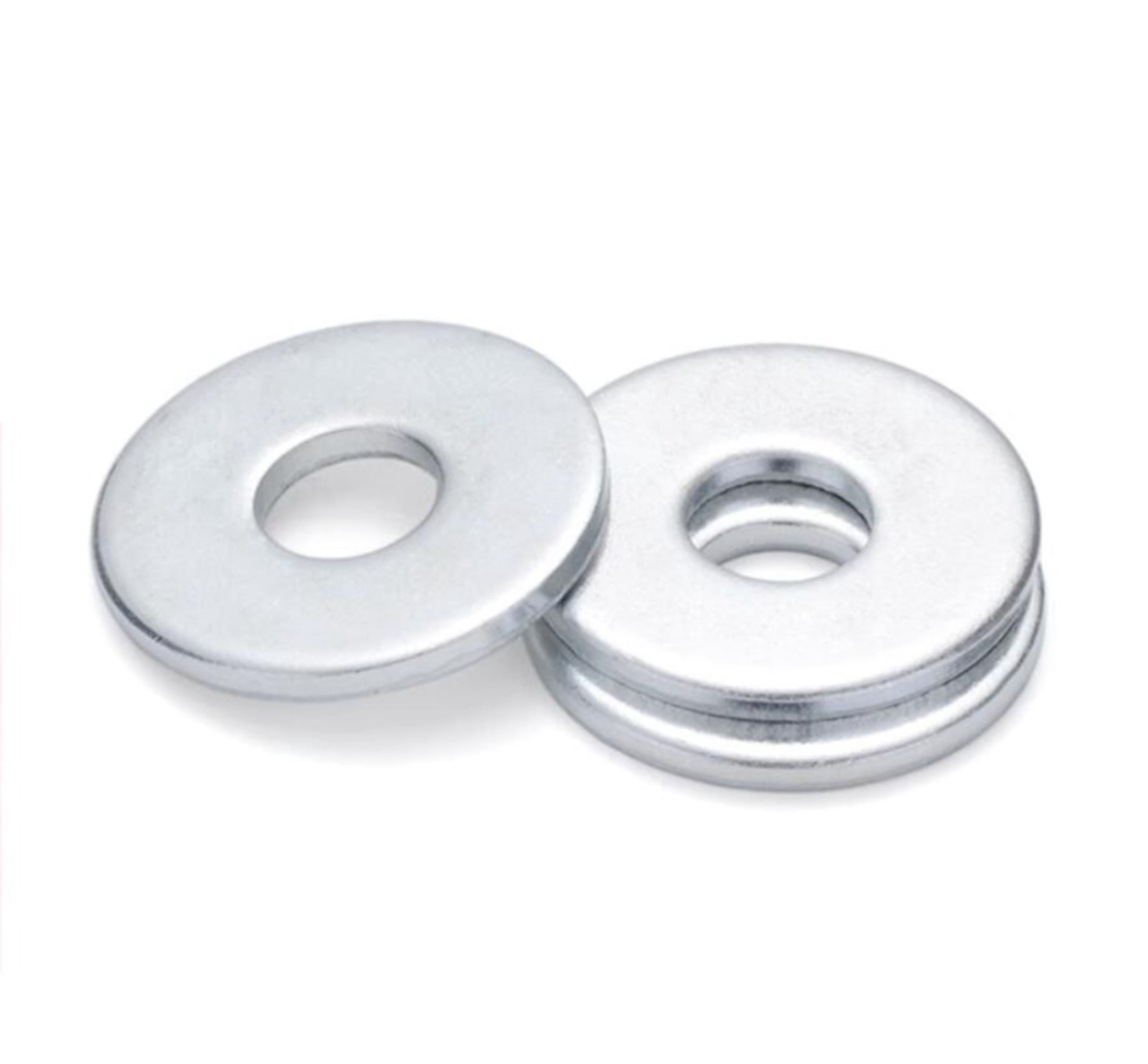 Galvanized Flat Washers for Bolt Screw Mounting Metal Washers 3x8x1mm (500g).