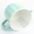 thumbnail image 3 of Martha Stewart Everyday Enamel on Steel Measuring Cup in Turquoise, 3 of 7