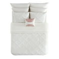 thumbnail image 3 of Mainstays 10-Piece Bed in a Bag Comforter Set, Queen, Cream, Geometric Pattern, for Men and Women, 3 of 6