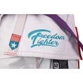 thumbnail image 4 of FLUORY Adult All Around Brazilian Jiu Jitsu BJJ Gi with American Flags Embroidery no Belt, 4 of 5