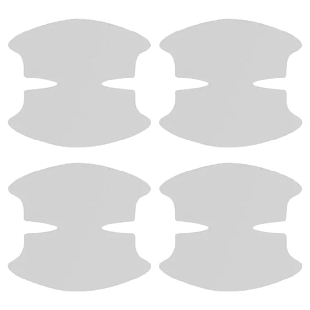 KAKOWELY door handle guard 4pcs Clear Car Door Cup Protector Door Handle Scratch Resistant Sticker For Car Door Edge Protector Car Door Slam Stopper Car Handle Cup Protector