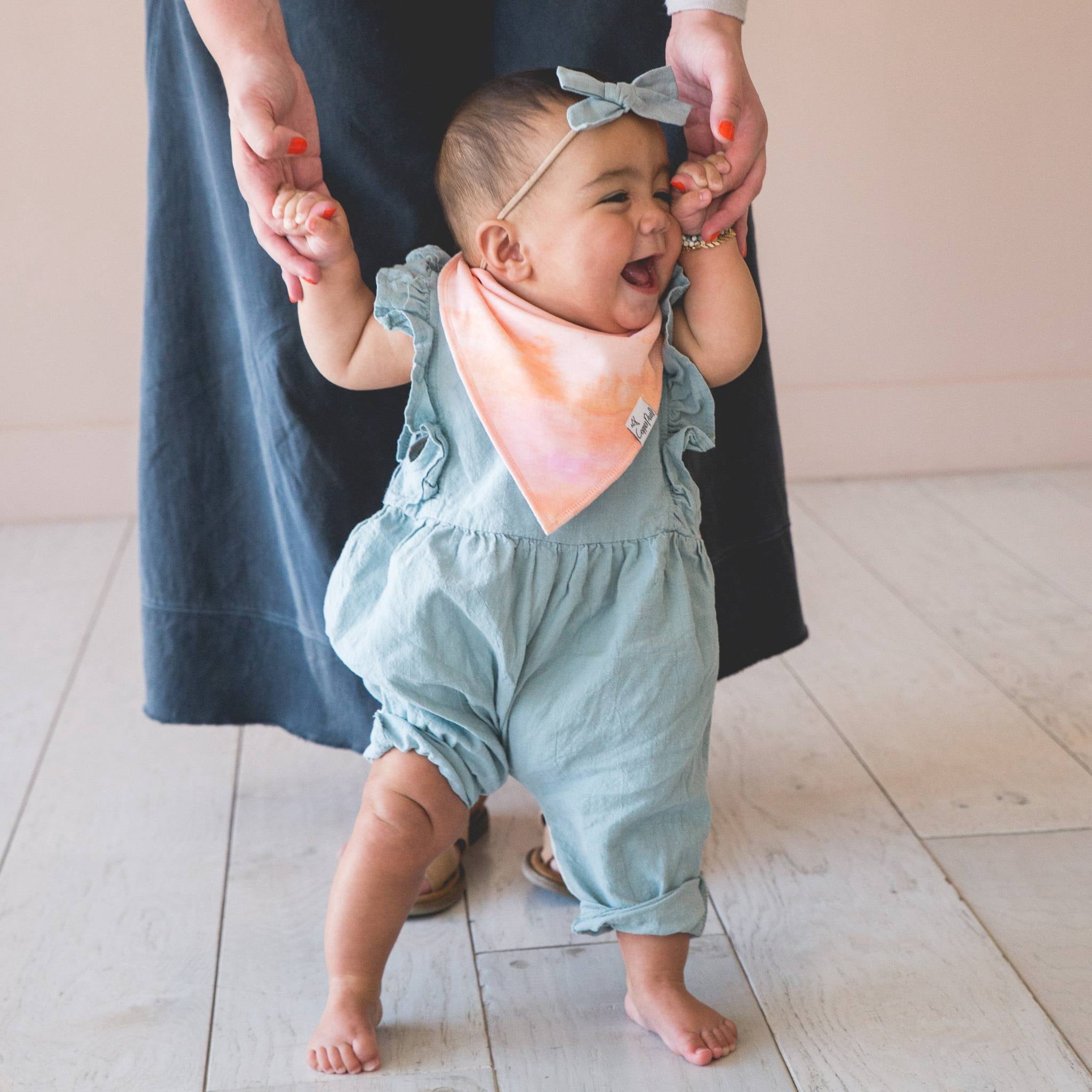 Copper Pearl Bandana Bibs- Autumn
