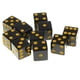 thumbnail image 1 of 6x10 Unids/set Dados De Plástico D6 Dados Punteados De 6 Caras Para Juguete D&amp;D RPG Pepitas Amarillas 6 piezas, 1 of 8