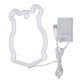 thumbnail image 5 of Luz de neón LED en forma de oso, señal de neón con batería, carga USB, decoración de pared, luz para decoración de fiesta en casa, 5 of 5