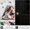 thumbnail image 4 of Kangaroo LED Square Night Lights - Energy Efficient and Stylish Bedroom Lighting Solution, 4 of 6
