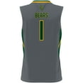 thumbnail image 3 of Unisex GameDay Greats #1 Gray Baylor Bears Lightweight Basketball Jersey, 3 of 4