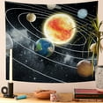 thumbnail image 2 of DaShan Space Planet Tapestry Wall Hanging,Universe Galaxy Tapestries for Dorm Living Room Bedroom Decor 50x60 Inches, 2 of 6