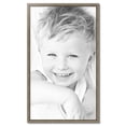 thumbnail image 2 of ArtToFrames 27" x 46" Silver Picture Frame, 27x46 inch Silver Wood Poster Frame (WOM-5023), 2 of 7