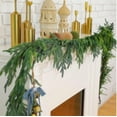 thumbnail image 5 of YIKA 9FT Christmas Garland Full And Lifelike Holiday Decoration For Indoor Outdoor Use Fireplace Mantel Stair Railing Doorway Or Christmas Tree, 5 of 9