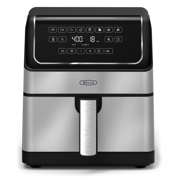 Freidora de aire digital Bella de 7.5 Litros Multiples funciones 17799