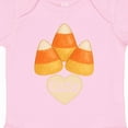 thumbnail image 4 of Inktastic Cute Candy Corn Heart Halloween Cutie Boys or Girls Baby Bodysuit, 4 of 5