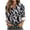 Black-3, variant on Yuwull boho floral long sleeve shirts for women Button dwons Shirt going out tops Casual business lapel blouse t shirts plus size tops for women