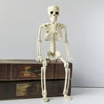 thumbnail image 2 of Calavera móvil aterradora casa embrujada de Halloween simulación cuerpo completo esqueleto accesorios de fiesta decoración del hogar para fiestas temáticas de Carnaval Hugtrwg Para estrenar, 2 of 9