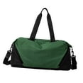 thumbnail image 5 of funtasica Gym Bag Handbag Portable Wear Resistant Lightweight Weekender Overnight Bag Travel Duffel Bags for Fishing Hiking Backpacking Green, 5 of 8