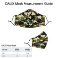 thumbnail image 2 of DALIX Camo Green Face Mask Reuseable Washable Made in USA - L-XL Size, 2 of 5