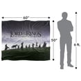 thumbnail image 5 of The Lord of The Rings Blanket, 50'x60' The Fellowship Silky Touch Super Soft Throw Blanket, 5 of 6