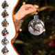 thumbnail image 1 of Navidad Perro nieve decoración, adorno perro nieve, perro de nieve Navidad, snow dog Christmas ornament, metal frame, wooden base, for bedroom, 1 of 7