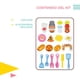 thumbnail image 4 of Carrito Maletin Kit Estuche Cocina Hamburguesas Juguete YEI YI-ECHB14, 4 of 6