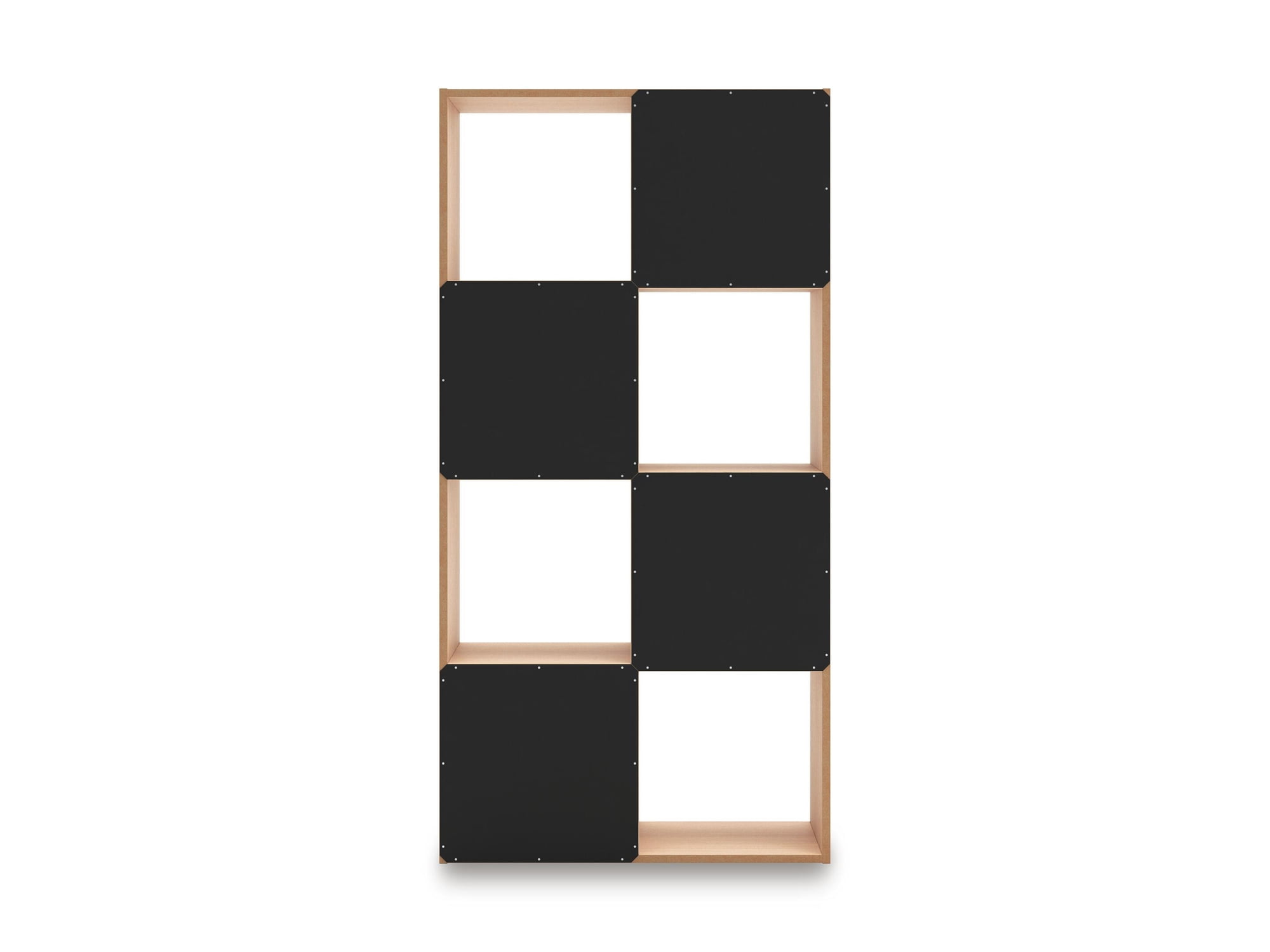 Signature Design by Ashley Piperton 8 Cube Storage Organizer with Natural Tan Finish