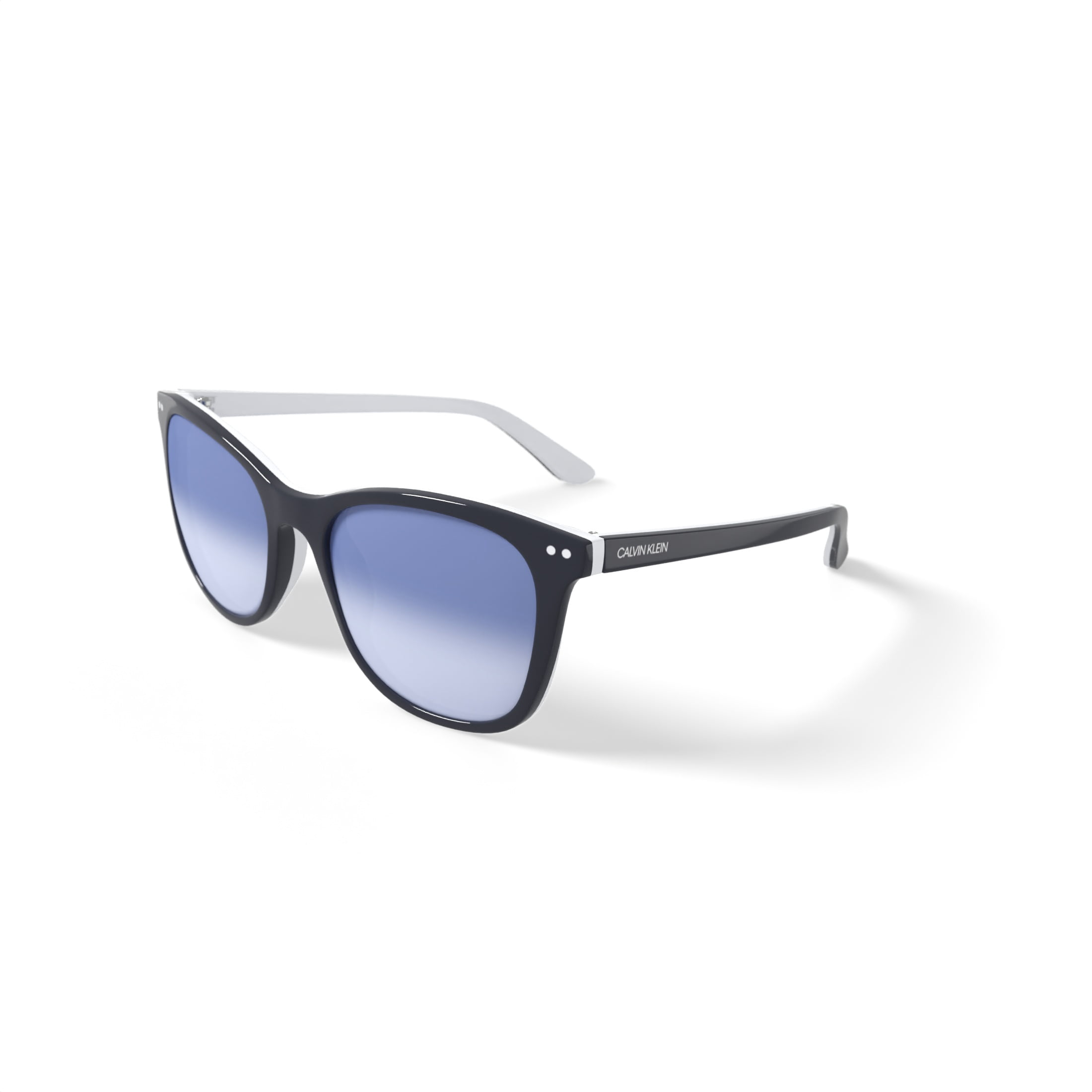 Calvin Klein Women's Rx'able Fashion Sunglasses, CK18510SG, Black, 57-18-135, with Case