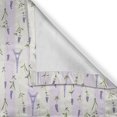 thumbnail image 4 of Ambesonne Paris Valance Pack of 2, Lavender Eiffel Pastel, 54"X18", Pale Green Lavender, 4 of 5